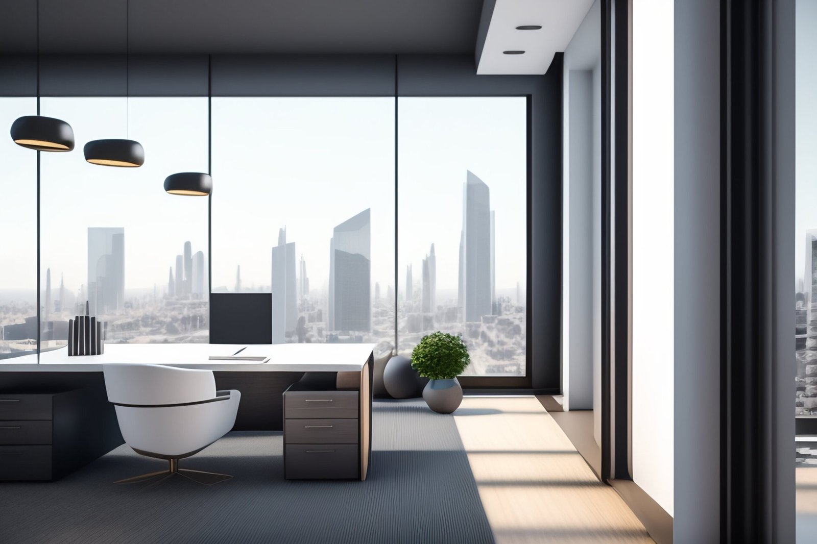 modern-office-with-view-city modern-office-with-view-city